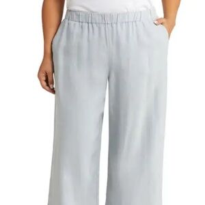NWT Eileen Fisher Organic Linen Crop Pants